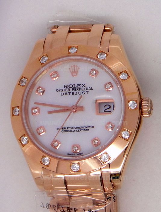 Mens Rolex Rose Gold Masterpiece Watch